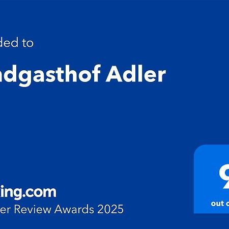 Landgasthof Adler Utzmemmingen Екстериор снимка