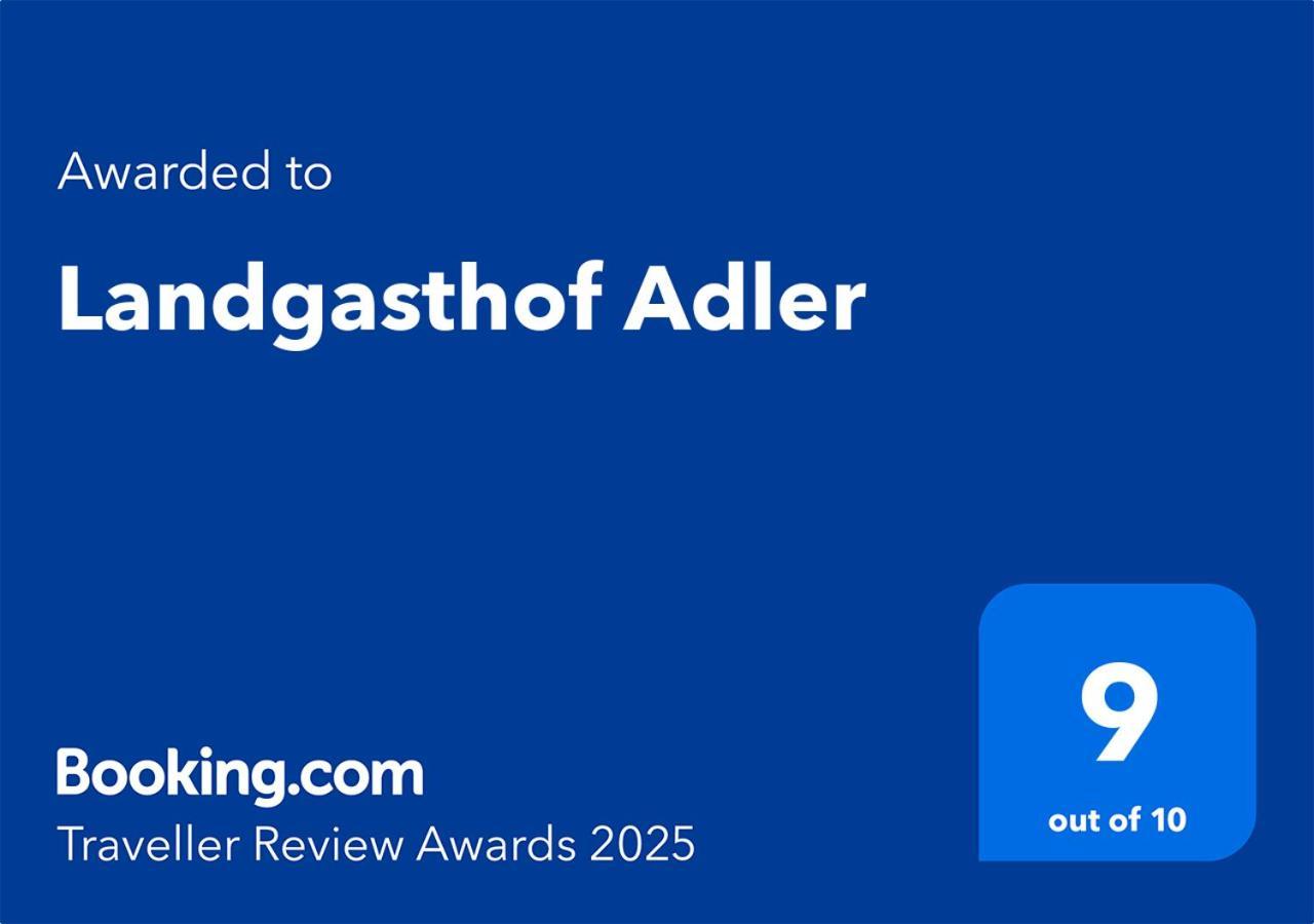 Landgasthof Adler Utzmemmingen Екстериор снимка